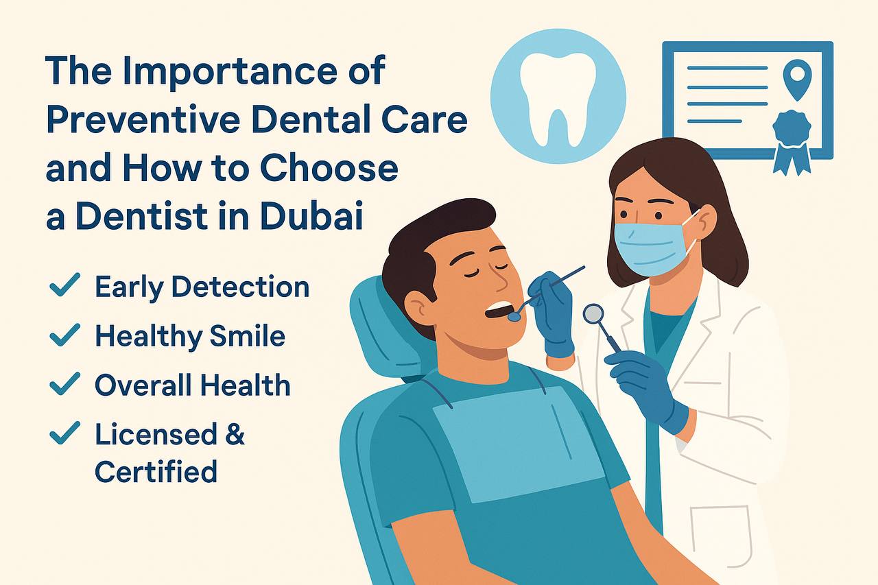 The Importance of Preventive Dental Care and How to Choose the Right Dentist in Dubai